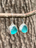 Caribbean Love Sea Glass Earrings