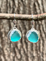 Caribbean Love Sea Glass Earrings